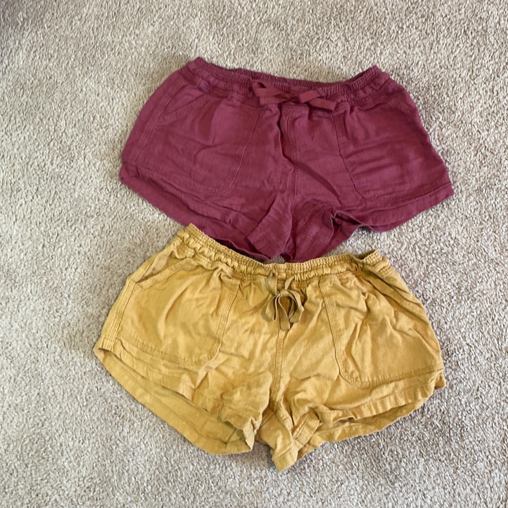 Altard State Linen Shorts Size Small